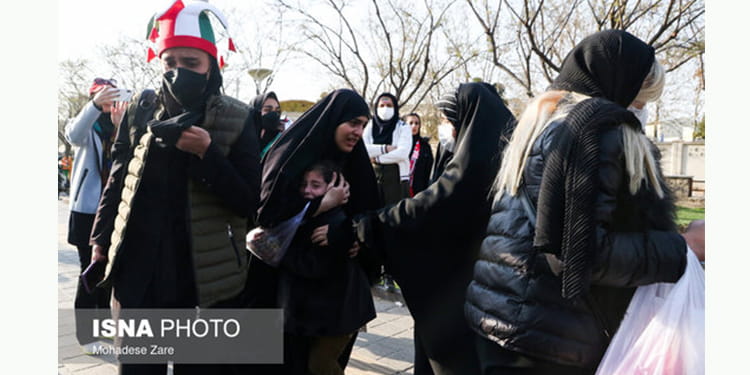 Iranian women sprayed with pepper gas instead of watching football