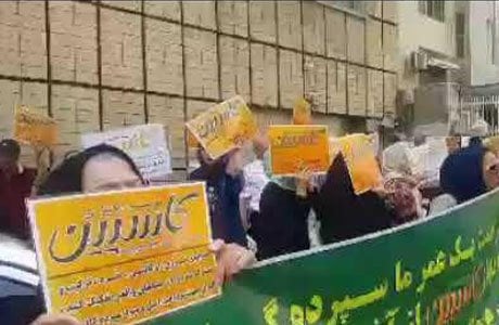 مشاركة نشطة للنساء في احتجاجات ليوم 23 يوليو في مختلف المدن الإيرانية