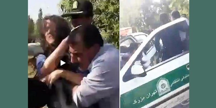 كما أعلنت شرطة طهران أن عدم مراعاة الحجاب وسوء التحجب هما مثالان على جرائم واضحة في المجتمع