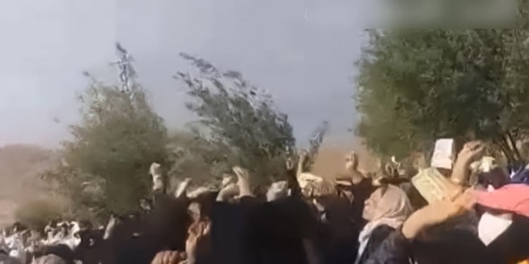 احتجاج على شحة المياه في محافظتي جهارمحال وبختياري وخوزستان