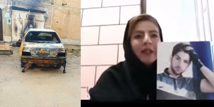 كما أعلنت ”فرزانة أنصاري فر“ عن تهديدها بالصمت حيال استشهاد شقيقها خلال انتفاضة نوفمبر 2019.