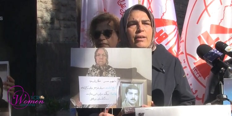 سجناء سياسيون سابقون، وأُسر الشهداء، ومتقاضيات مرتكبي المجزرة في إيران عام 1988– رقم 3