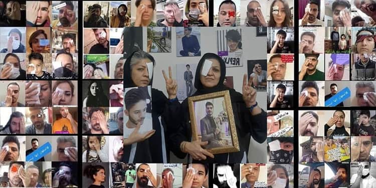 الإيرانيون يتضامنون مع المزارعين والمحتجين في أصفهان الذين تعرضوا لوابل من الرصاصات العنقودية، لدرجة أنهم أصيبوا بالعمى