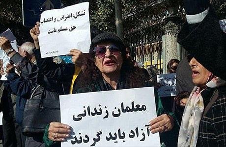 شرکت فعال زنان در اعتراضات اقشار مختلف ادامه دارد