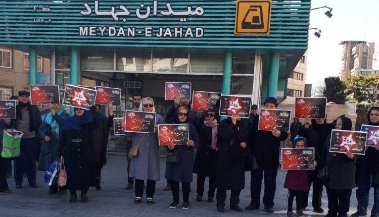 تجمع اعتراضی اقشار مختلف در شهرهای تهران، شیراز و یاسوج