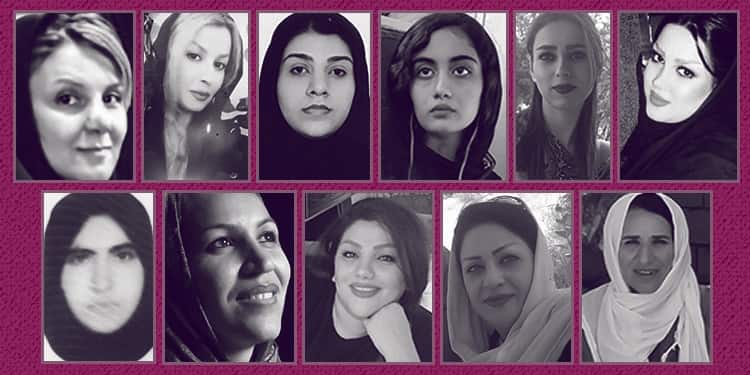 لیست زنان شهید در جریان اعتراضات آبان ۹۸ رژیم ایران