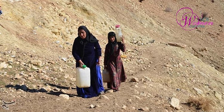 فقدان آب آشامیدنی و تأثیرات آن بر سلامتی زنان و کودکان