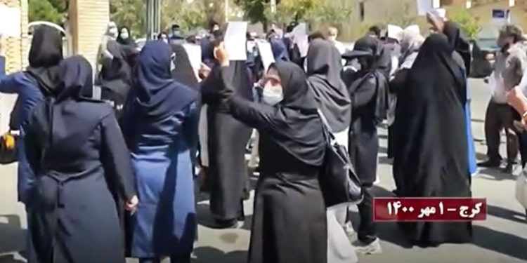 خیزش بزرگ و سراسری معلمین در شروع ماه مهر و بازگشایی مدارس در ایران