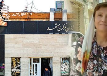 معلم زندانی نصرت بهشتی در زندان وکیل آباد مشهد دست به اعتصاب غذا زد