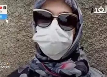 مصاحبه تلویزیون الغد با الهام یک زن عضو کانون شورشی در ایران