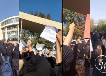 صدای زنان بلند و واضح در روز چهل و یکم قیام ایران