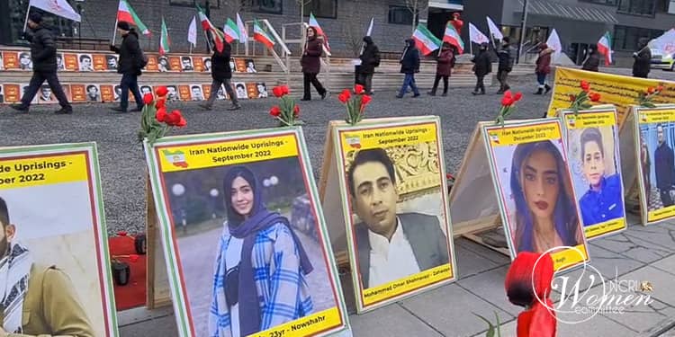 همبستگی با قیام ایران – تجمعات و نمایشگاه های عکس در خارج از کشور