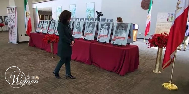 نمایشگاه بزرگداشت زنان و دختران جانباخته در قیام ایران 