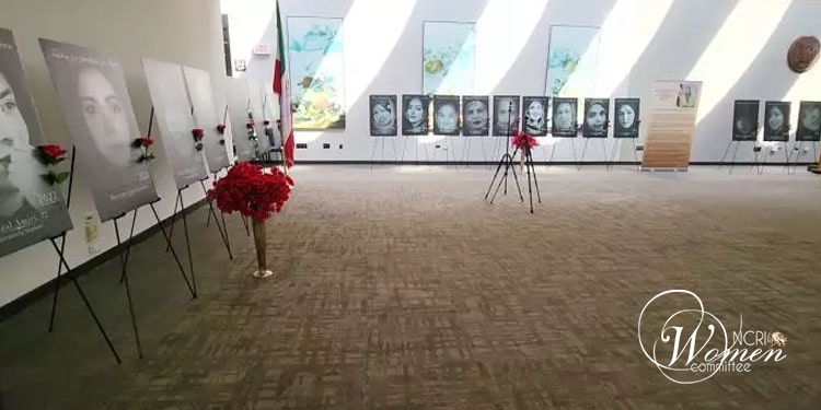 سنای آمریکا میزبان نمایشگاه عکسی به افتخار زنان و دختران جانباخته در قیام مردم ایران 