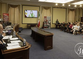 جلسه استماع مشترک در کنگره آمریکا از زنان ایرانی، قیام و مریم رجوی حمایت می کند