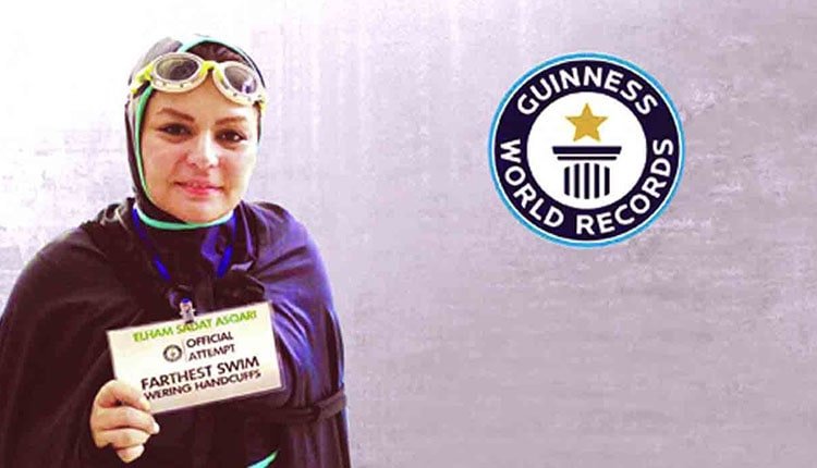 La nageuse Elham Asghari établit un record sans aide de l’Etat en Iran