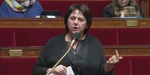 La députée française Michèle de Vaucouleurs
