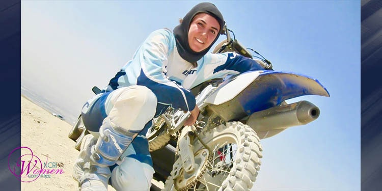 Iranian motocross champion