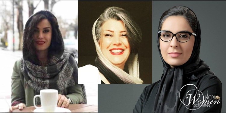 Trois avocates arrêtées à Shiraz, de gauche à droite : Bahar Sahrayian, Maryam Ansari et Nazanin Salari.