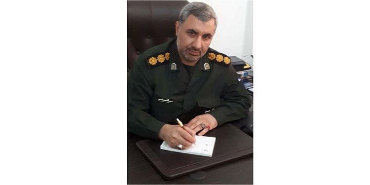 le colonel Seyyed Abbas Hosseini du Corps des gardiens de la révolution islamique