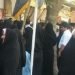 Women staged protest against looting of their properties