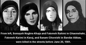 Thousands of Iranian women gave their lives for freedom