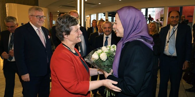 Maryam Rajavi Anthea McIntyre European Parliament