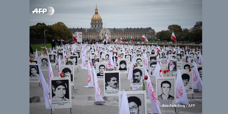 exhibition on 1988 massacre outside French parliament UN Report genocide