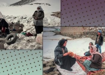 Earthquake-stricken women extorted by IRGC in cold winter