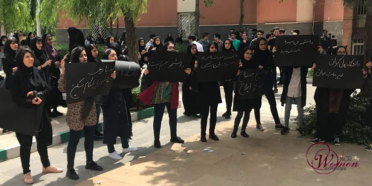 Brave female students, enunciation of a free Iran, and non-discrimination