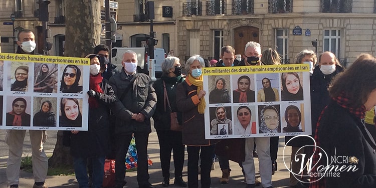 The gathering sought to pay homage to the female political prisoners 