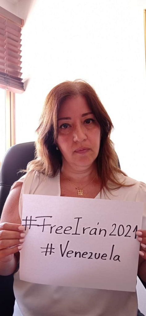 MamaLisVzla from Venezuela, a human rights activist imprisoned in 2017, a doctor and Head of the Cancer Society
