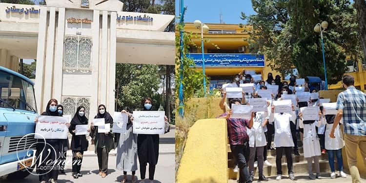 Doctors' protests in Tehran, seven other cities against woeful working conditions