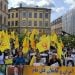Iranians rally and march in Stockholm seeking justice for the 1988 massacre victims