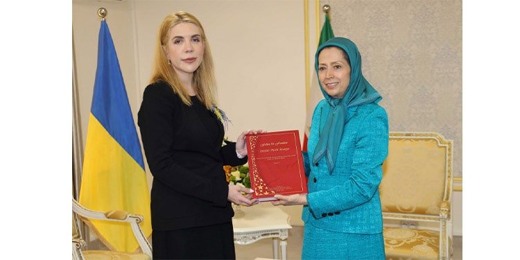Leading Ukrainian MP Kira Rudik visits hub of Iranian Resistance at Ashraf 3