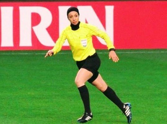 Removal of a female referee from the World Cup lis