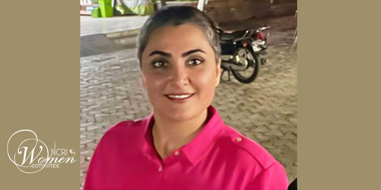 Maryam Taghizadeh Dezfuli was arrested in a raid by security forces