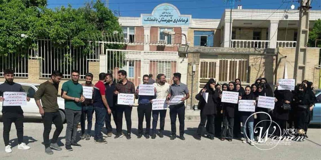 Iranian nurses held protests to demand their unfulfilled rights. 